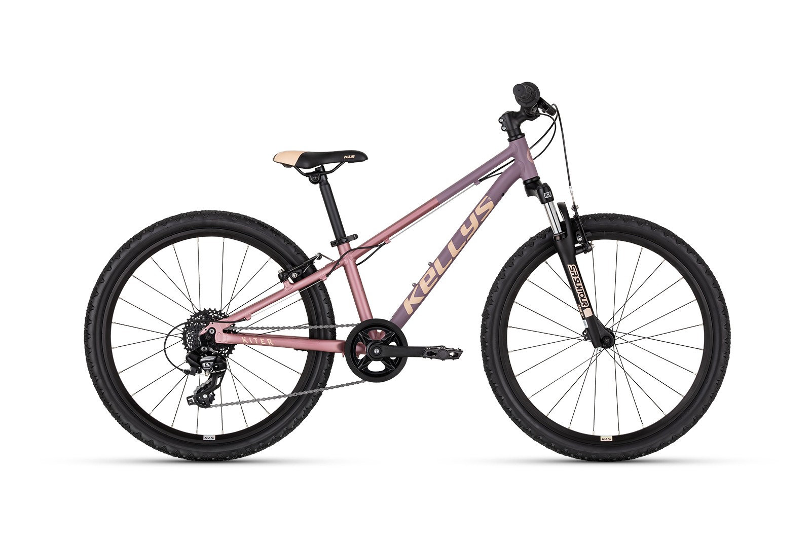 Detský bicykel KELLYS KITER 50 Rose Blush 24" 2026