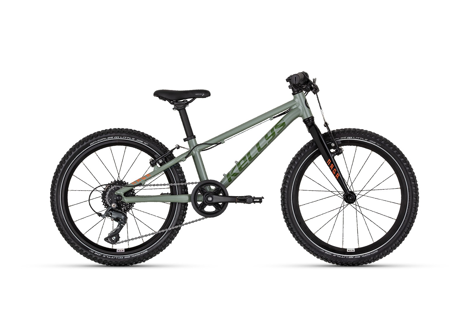 Detský bicykel KELLYS Naga Air 70 Sage Green 20" 2026