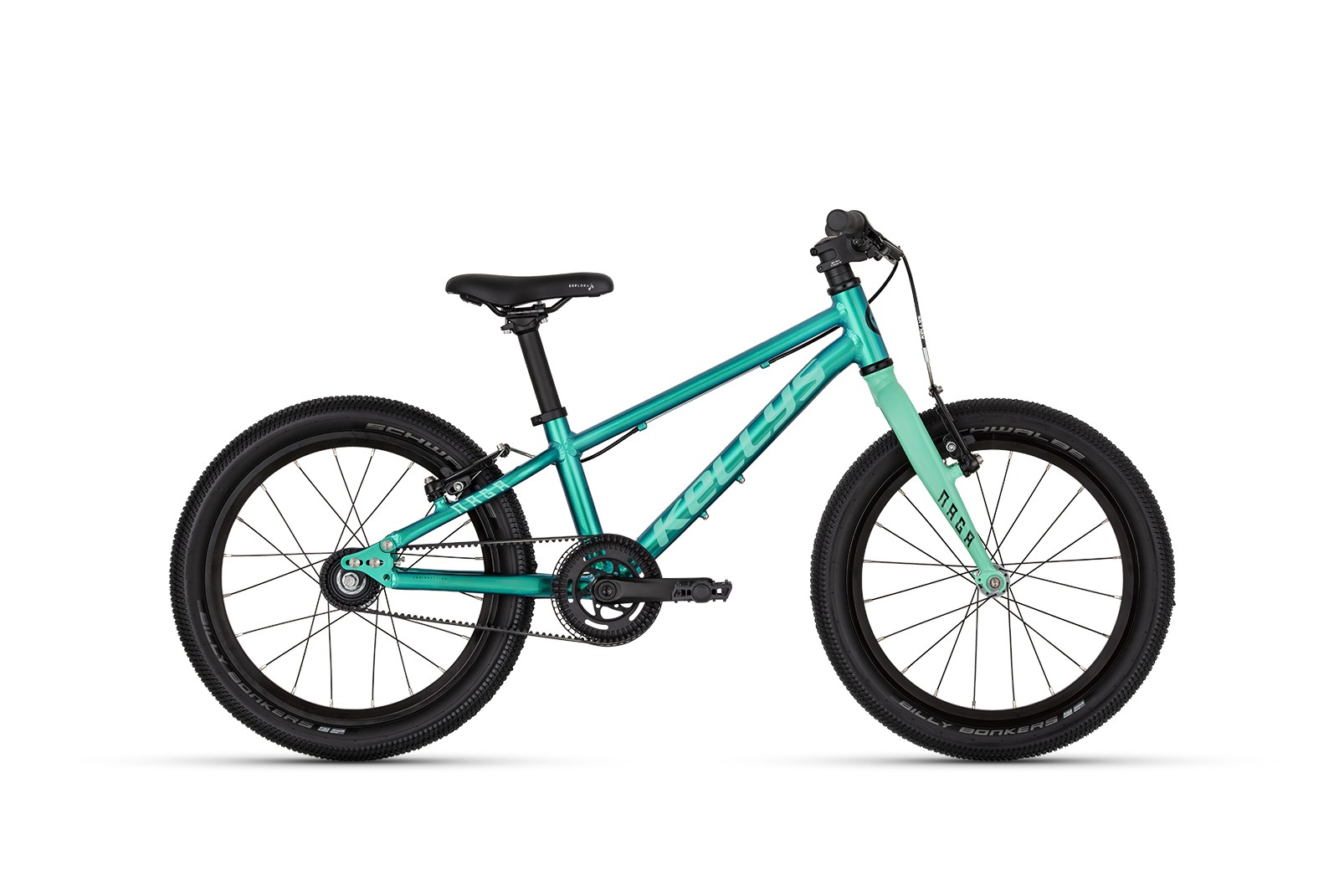 Detský bicykel KELLYS Naga Air Belt Fresh Green 18" 2026