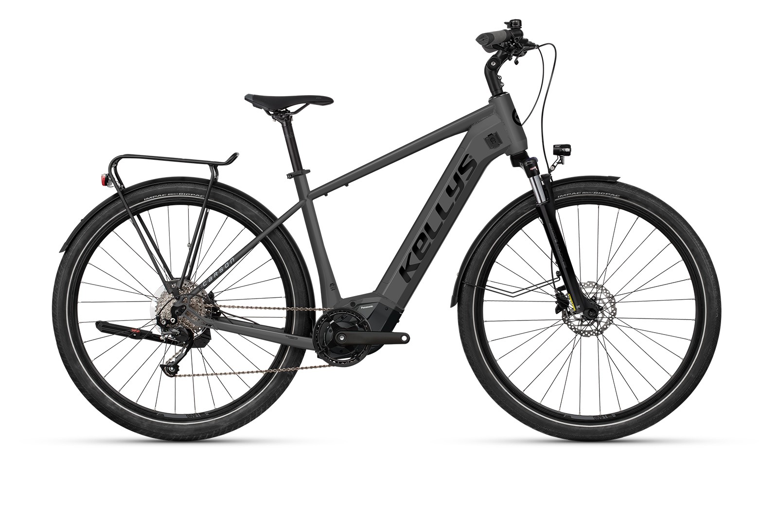 Pánsky elektrický trekingový KELLYS E-Carson 30 P Anthracite L 28" 725Wh 2026