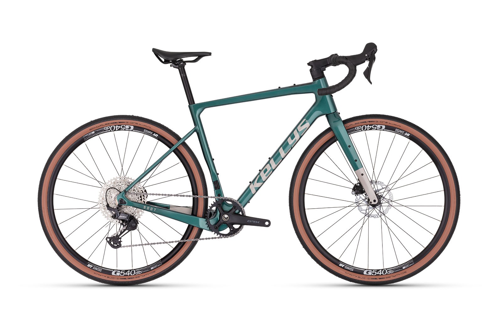 Gravel bicykel KELLYS Soot X90 Emerald Green L