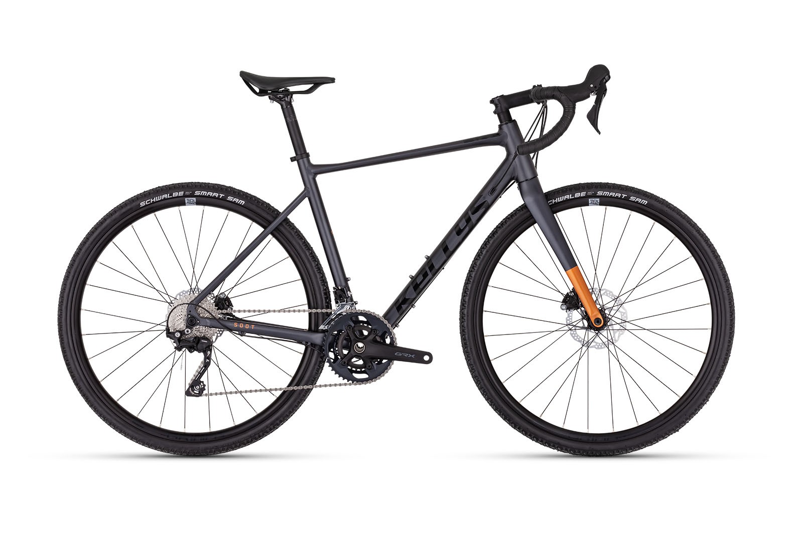 Gravel bicykel KELLYS Soot X50 Graphite Grey S