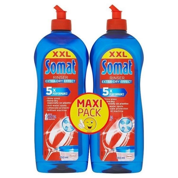 SOMAT DUO leštidlo do umývačky riadu 2x750ml