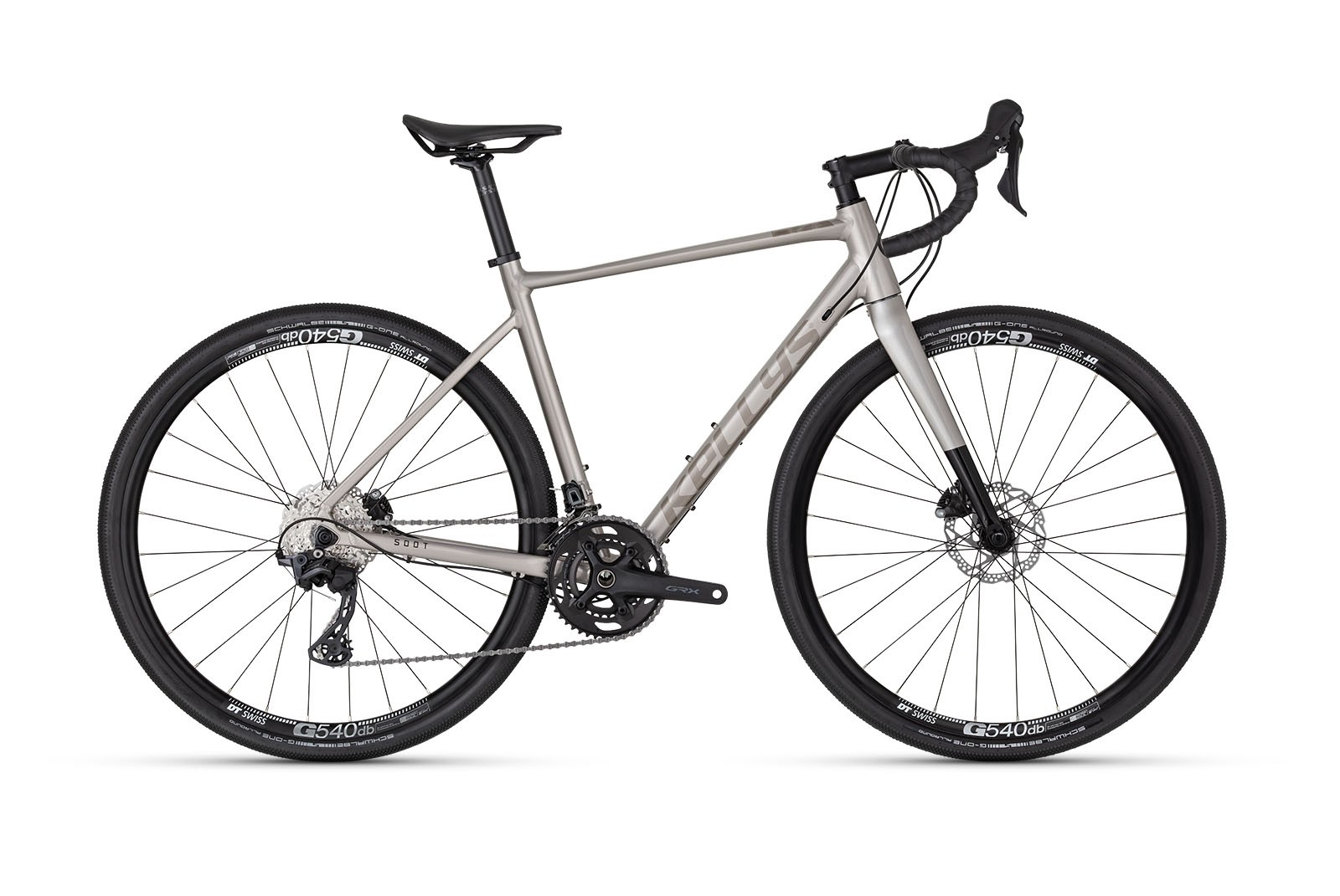 Gravel bicykel&nbsp;KELLYS Soot X70 Silver Sand S