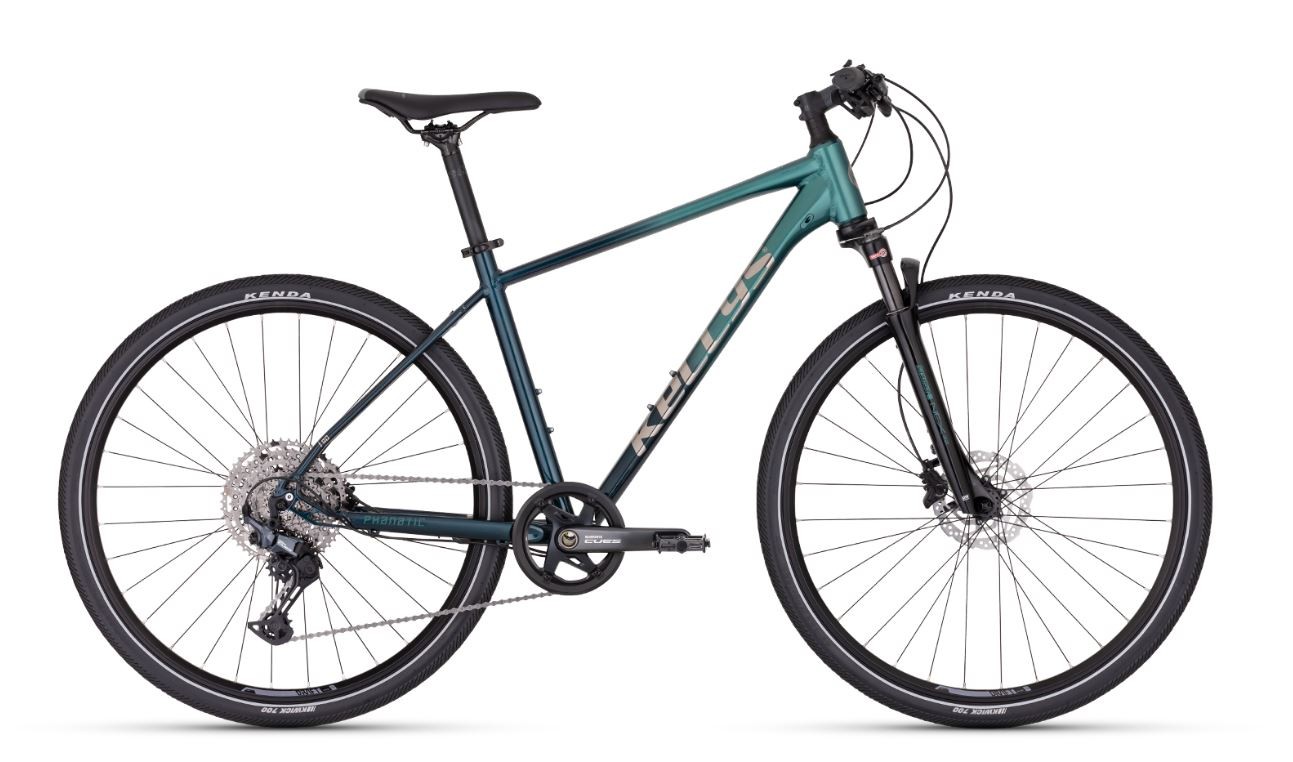 Pánsky crossový bicykel KELLYS PHANATIC 90 Emerald Green L 28" 2025