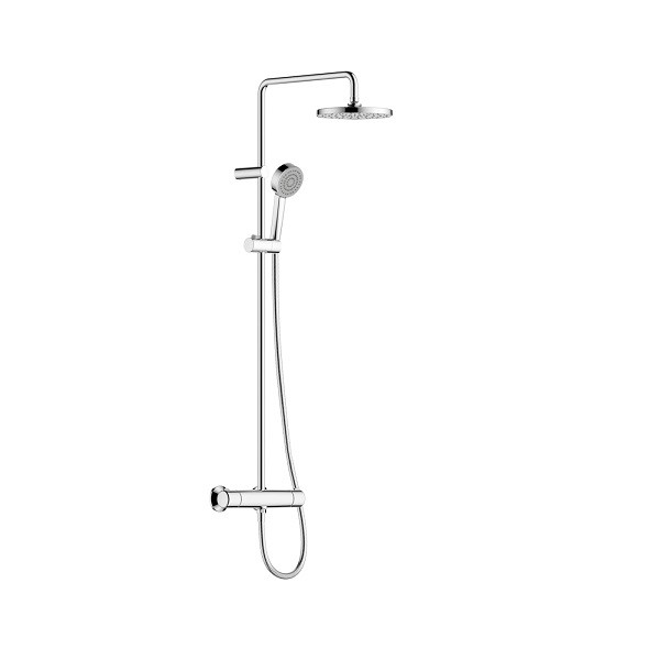 HANSA Basic sprchový systém termostatický 1jet chróm 55350110
