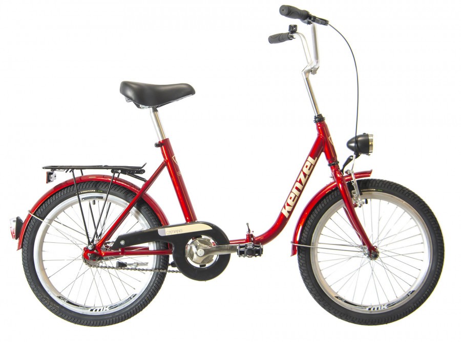 Mestský bicykel KENZEL CAMPING Classic 3 spd Bordo 20" 2026