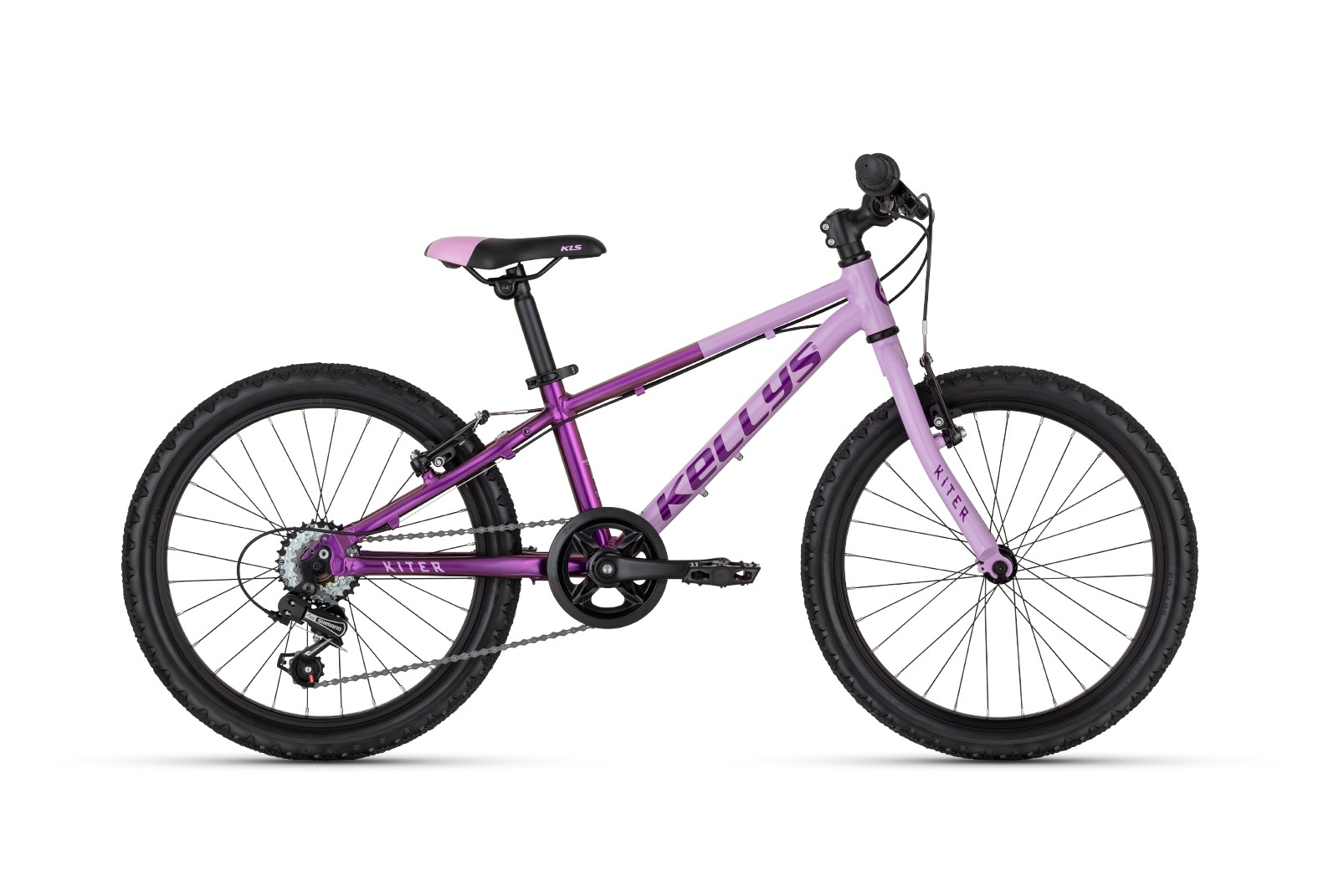 Detský bicykel KELLYS Kiter 30 Festival Fuchsia 20" 2026 (115 - 135cm)