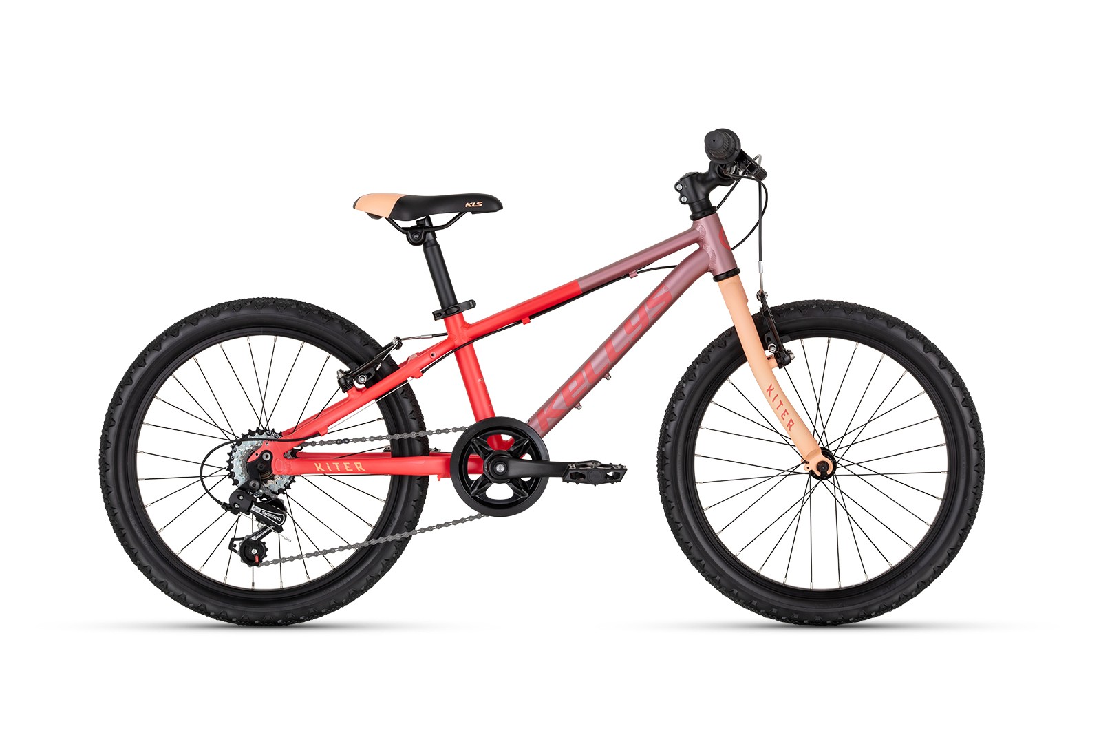 Detský bicykel KELLYS Kiter 30 Coral Dream 20" 2026 (115 - 135cm)