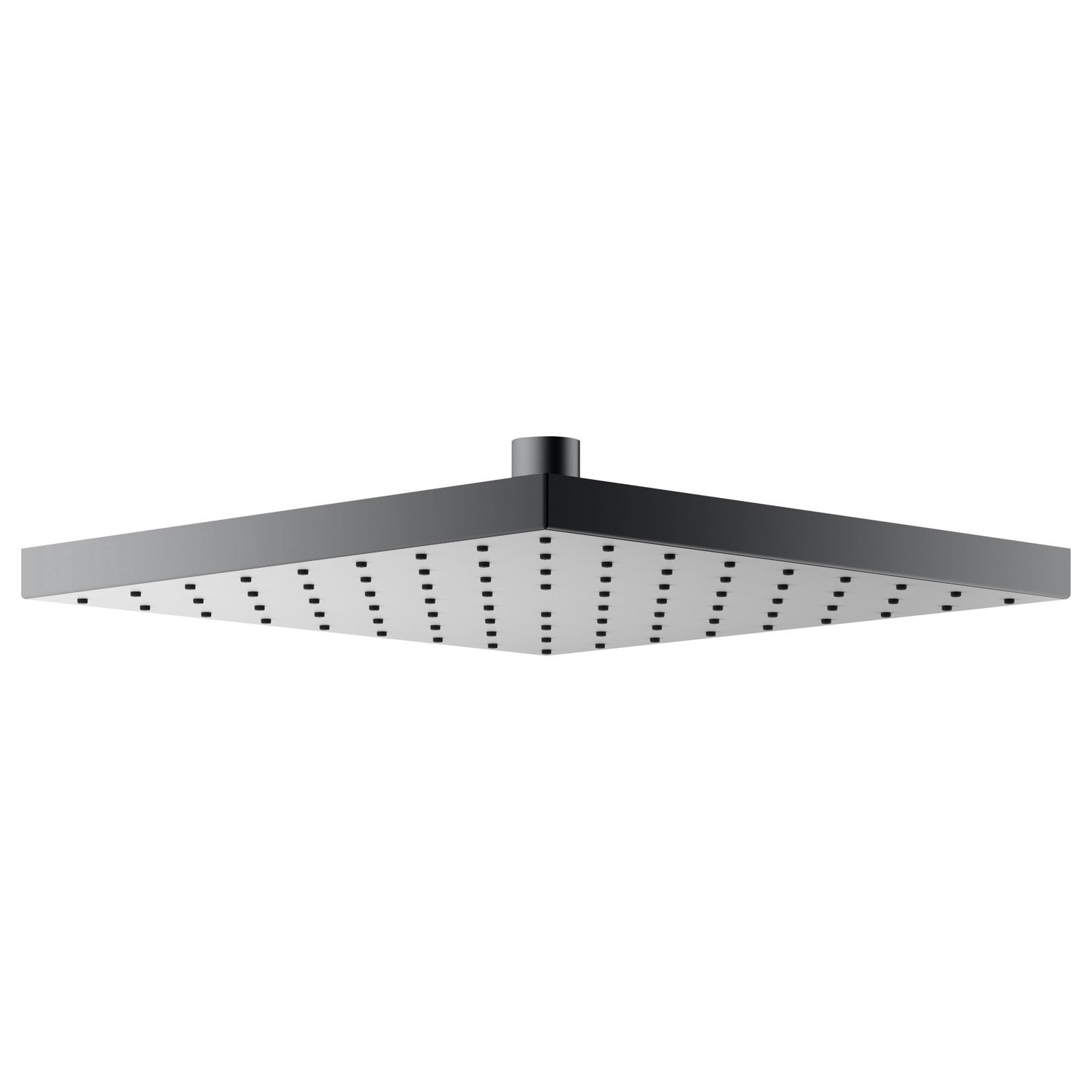 KEUCO horná sprcha 250x250, kartáčovaný čierny chróm 53086130100