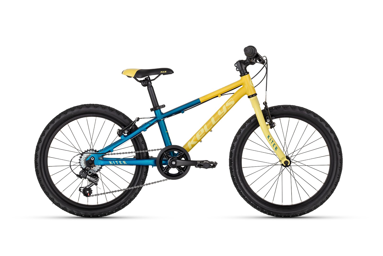 Detský bicykel KELLYS Kiter 30 Marine Gold 20" 2026 (115 - 135cm)