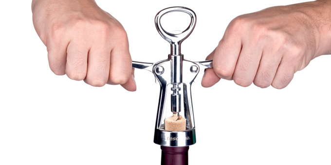 Otvárač na víno PRESTO, s orezávačom Otvárač na víno PRESTO, s orezávačom